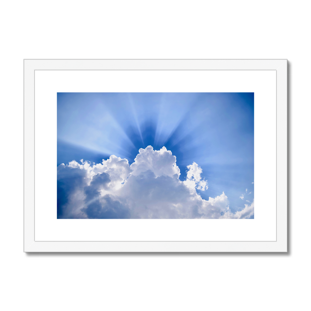 Light Through Clouds Print