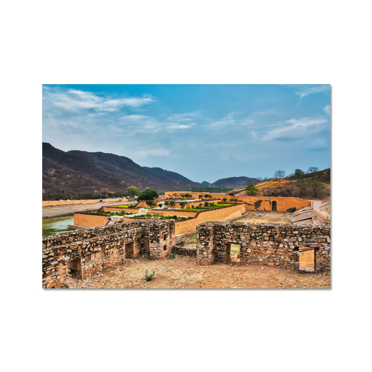 View from Amber Fort Print