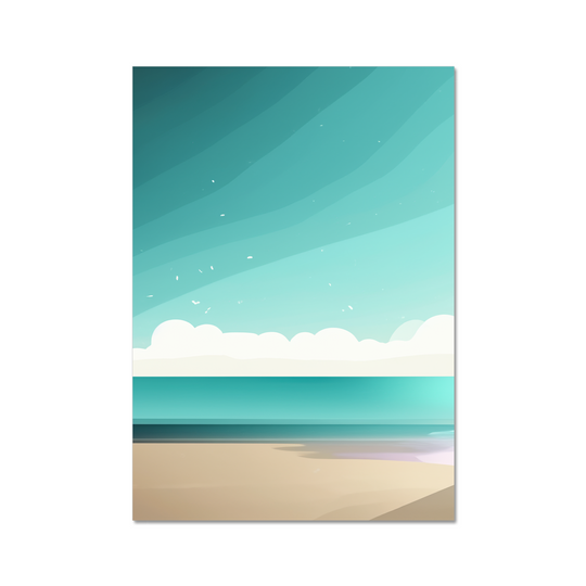 Beach and Sky Print