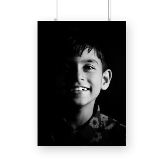 Kid's Smile Poster - printlagoon