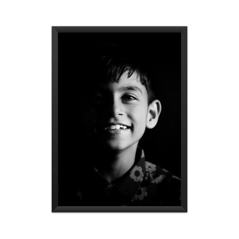 Kid's Smile Poster - printlagoon