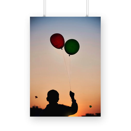 Baloons Poster