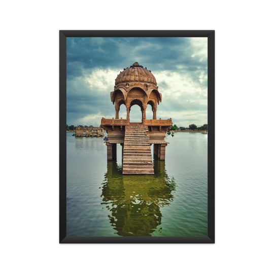 Gadsisar Lake in Jaisalmer Poster