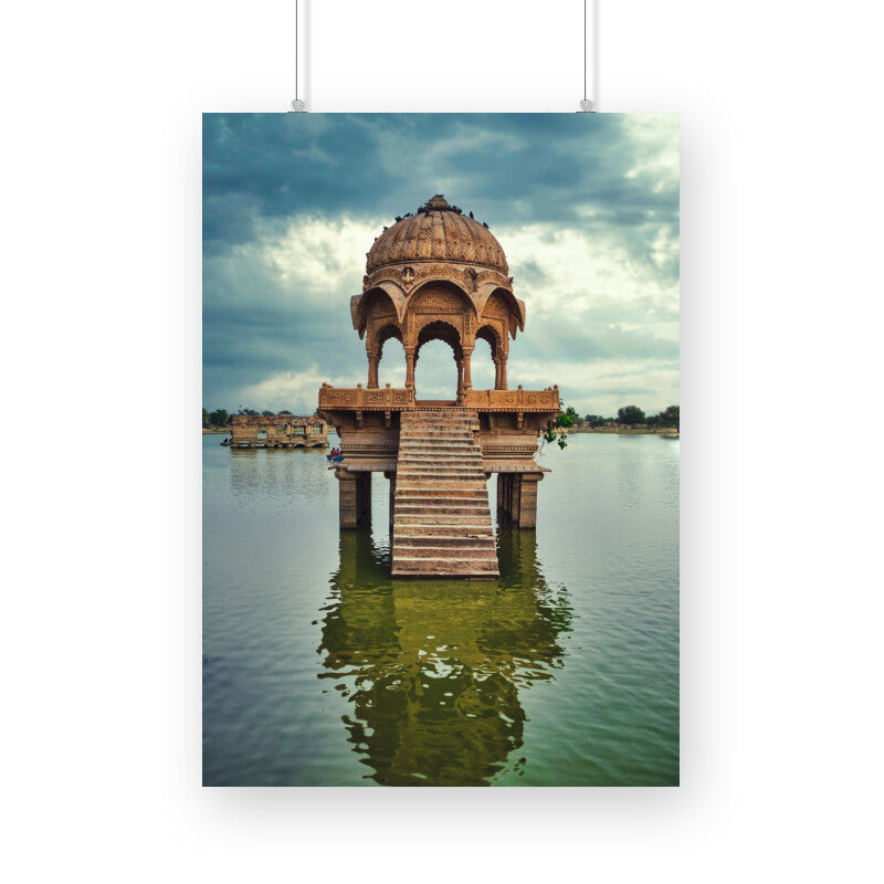 Gadsisar Lake in Jaisalmer Poster