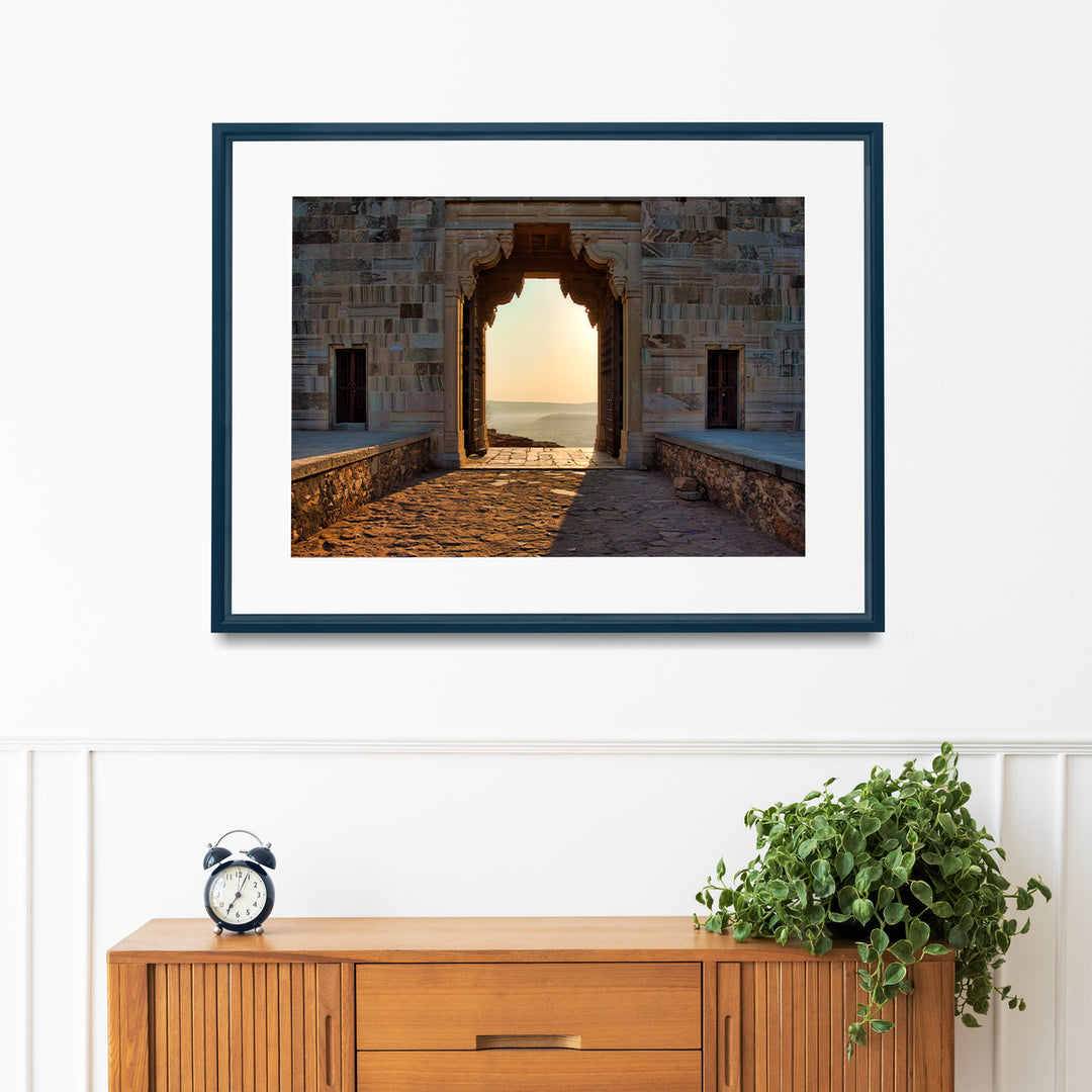 Light Through The Gate Print