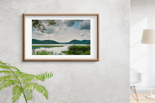 Scenic View at Jalmahal Print