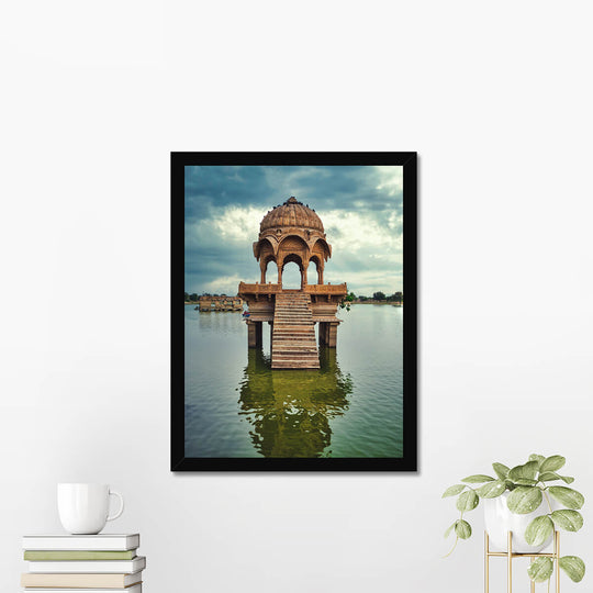 Gadsisar Lake in Jaisalmer Poster