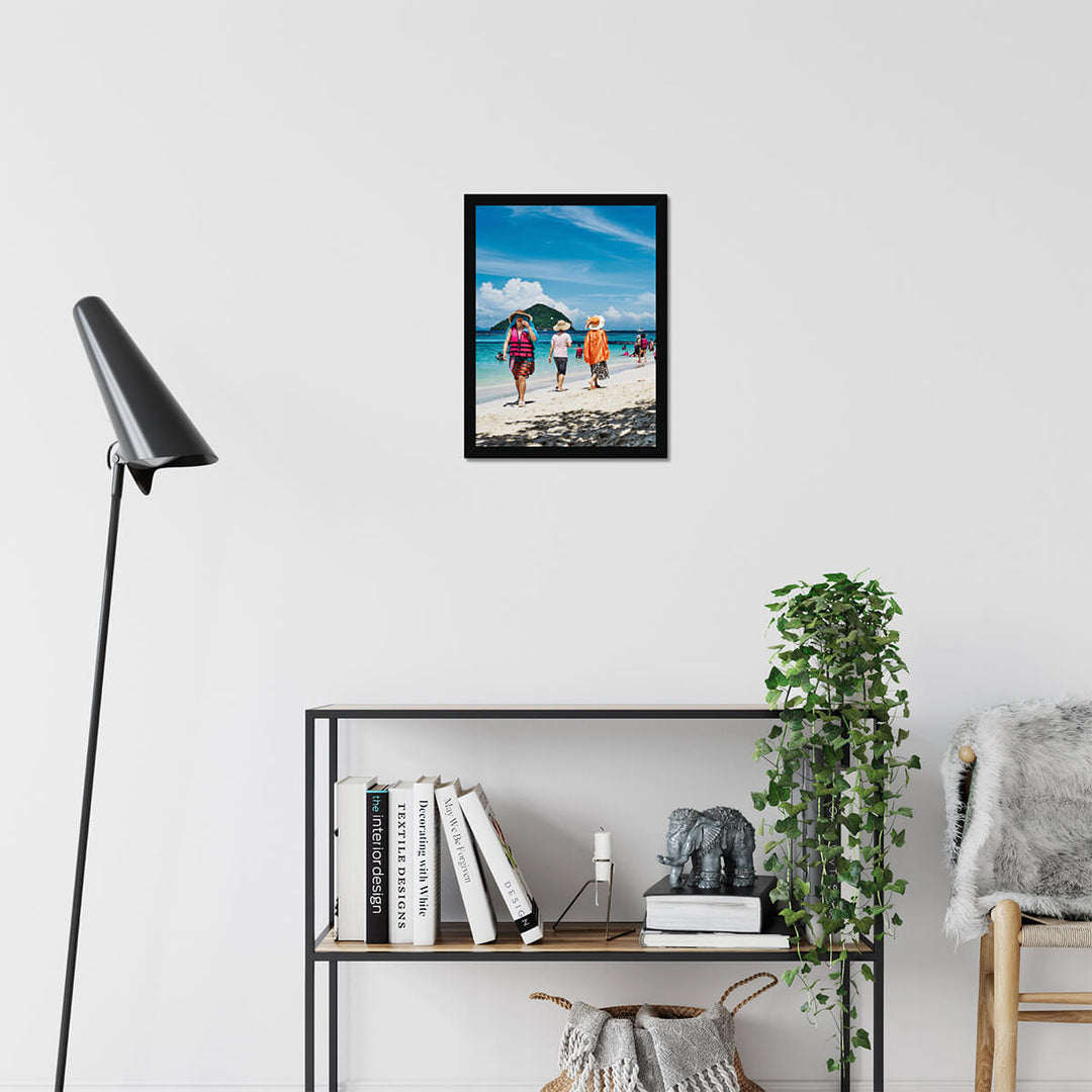 Colourful Beach Poster