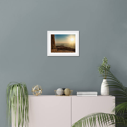 Scenic Sunrise From Chittaurgarh Fort Print