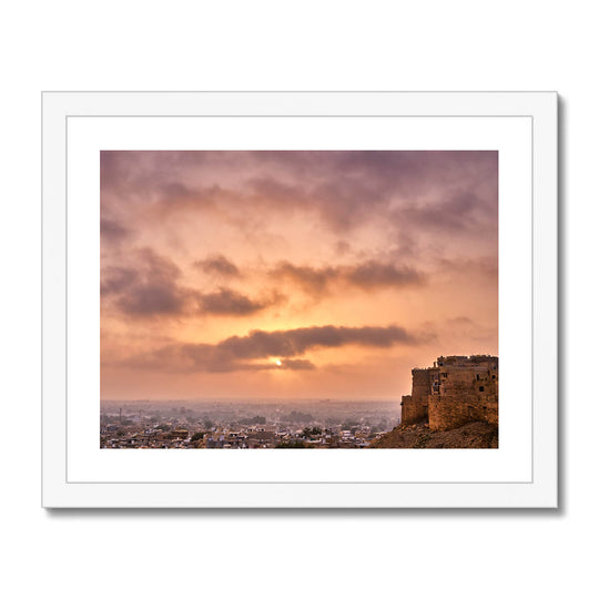 Scenic Warm Jaisalmer Fine Art Print